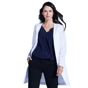 Bata de Laboratorio Médica Unisex al por Mayor, 100% Algodón, Transpirable, Cómoda, Color Personalizado, Uso Hospitalario - Product Image 2