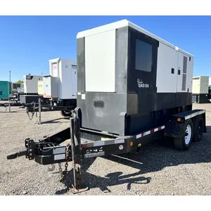 Nouveau groupe électrogène diesel de 115 kW avec sélecteur de tension, remorquable, pour usage commercial de secours - Product Image 1