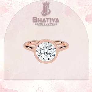 Bague en diamant Halo vintage coupe coussin Style Antique bague de fiançailles 10K or 14K cadeau de bijoux fins pour femmes - Product Image 3