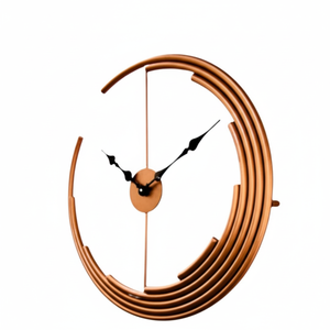 Horloge murale moderne minimaliste en fer, très vendue, construction métallique durable, parfaite pour le salon, disponible au prix d'exportation - Product Image 4