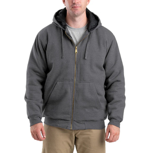 Sudadera con capucha y cremallera para hombre con forro térmico para un calor extra para actividades al aire libre y ropa informal cómoda y duradera - Product Image 6