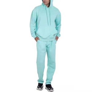 Survêtement personnalisé vierge en gros pas cher meilleure qualité 100% polyester/coton survêtement prix d'usine privé Tech polaire jogging - Product Image 1