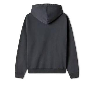 Fournisseur en gros de conception OEM, sweats à capuche pour femmes de haute qualité, en polaire d'hiver, à épaules tombantes, avec fermeture éclair, impression personnalisée - Product Image 2