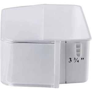 2 ชิ้น DA97-12657A ตะกร้าใส่ของในตู้เย็น (ด้านซ้าย) พลาสติก ใช้พลังงานจาก USB อะไหล่ตู้เย็น ใช้ได้กับซัมซุง สภาพดี มือสอง - Product Image 6