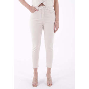 กางเกงยีนส์ขาสั้นทรงสกินนี่ 810 - สีธรรมชาติ - Product Image 2