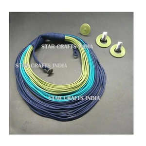 ลูกปัดหนาๆดีไซน์ใหม่เครื่องประดับแฟชั่นสร้อยคอสำหรับวันหยุดฤดูร้อนเครื่องประดับเรซิ่นพลอยเทียมสไตล์ขายส่ง - Product Image 4