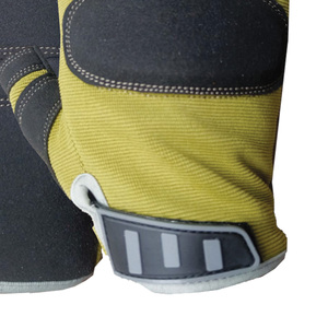 Gants de mécanicien professionnels personnalisés de haute qualité en gros Gants de mécanicien demi-doigts à bas prix fabriqués au Pakistan - Product Image 5