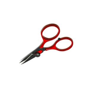 Tijeras de Precisión ZetomedPro con Mango Rojo de Acero Inoxidable para el Cuidado de Peces y Cutículas - Product Image 4