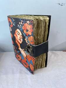 Diario de Cuero con Diseño de Libro de las Sombras, Inspirado en Harry Potter, Cuaderno de Hechizos en Blanco, Grimorio de Brujería Wicca, Diario de Escritura de Tapa Dura - Product Image 2