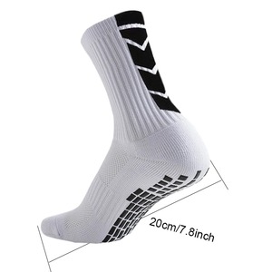 Chaussettes athlétiques en nylon respirant pour femmes Serviette de fond solide antidérapante Bonneterie de sport pour Football Football Course à pied Tennis - Product Image 2