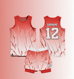 Conjunto de camiseta y pantalón corto de baloncesto personalizado para hombre, uniforme deportivo transpirable de secado rápido con nombre y número impreso - Product Image 4