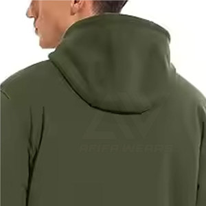 Sudadera con Capucha para Hombre, Diseño Personalizado, Informal, Invierno 2024, Poliéster/Algodón, Teñido Liso, Transpirable, 350g, Venta al Por Mayor - Product Image 6