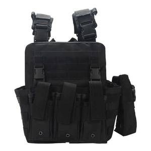 เสื้อกั๊กยุทธวิธีรักษาความปลอดภัยอเนกประสงค์แบบใหม่มีซิปด้านหน้าเสื้อกั๊กนิรภัย - Product Image 5