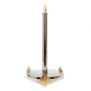 Porte-rouleau de mouchoirs et serviettes en acier inoxydable doré mural de nouvelle conception pour accessoire de salle de bain et de cuisine - Product Image 4