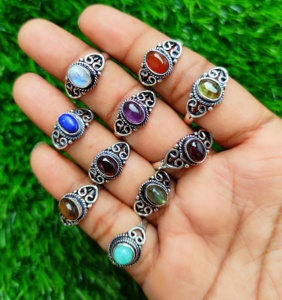 แหวนแฟชั่นเครื่องประดับทองเหลืองกันน้ำสำหรับเป็นของขวัญ005 - Product Image 1