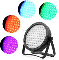 60*2W RGBww 4-en-1 LED Éclairage PAR en plastique pour Disco Party Club Bar DJ Show