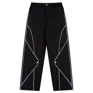 Pantalones casuales finos Pantalones largos de hombre Pantalones de lino casuales de verano ligeros sueltos - Product Image 2