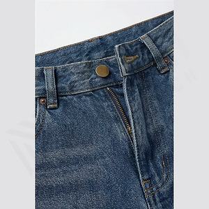 Pantalones Vaqueros de Mezclilla para Hombre 2025, Pantalones Ajustados, Vaqueros Ajustados para Hombre, Venta al por Mayor de Fábrica, Transpirables, Rectos, Servicio OEM - Product Image 4
