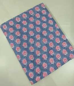 Breathable 100%Cotton Hand Block Printed Fabric Handcrafted Jaipur Heritage Traditional Eco Friendly Block Print Cotton Fabric - Product Image 2