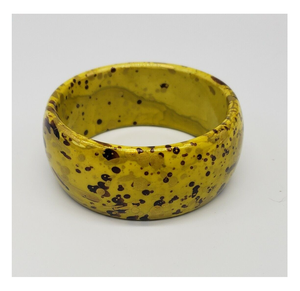Bracelet en bois peint à la main avec des motifs floraux pour femmes et filles Bijoux peints en bois à un prix raisonnable - Product Image 6