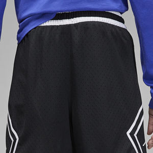 Shorts de sport décontractés pour hommes en gros, été, basketball, 100% polyester, séchage rapide, respirant, motif uni, fermeture à cordon - Product Image 4