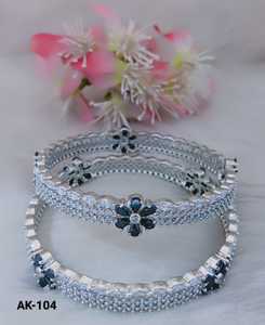 Ensemble de bracelets AD faits à la main bijoux de mode étincelants pour femmes idéal pour les mariages vêtements de fête et cadeaux élégants - Product Image 2