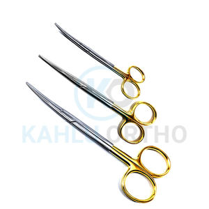 KAHLU Orthopedic 13 cm Curved Surgical Scissors New Arrival Stainless Steel Manual Power Source <b>Used</b> in Hospital Medical Surgery - Product Image 1