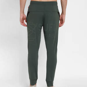 กางเกงวิ่งแฟชั่นลำลองตรงกลางเอวผ้าฝ้าย100% เป็นมิตรกับสิ่งแวดล้อมชุดสตรีทแวร์ผ้ามิดเวทระบายอากาศมีในสต็อก - Product Image 2