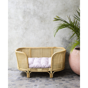 Meubles de maison en rotin pour chien, lit pour chien en rotin naturel, lit pour chat, fabriqué au Vietnam, au design unique, vente en gros - Product Image 4