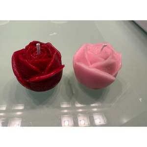 Mini Velas de Parafina con Forma de Rosa, Estilo Único sin Goteo para Decoración del Hogar en San Valentín - Product Image 2