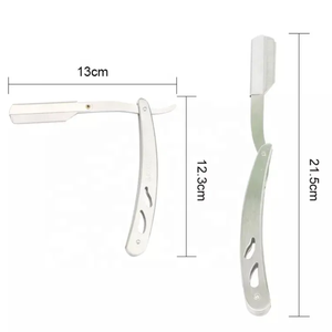 มีดโกนหนวดสำหรับช่างตัดผมหรือผู้ชายมีดโกนแบบตรงย้อนยุคแบรนด์มืออาชีพ - Product Image 3