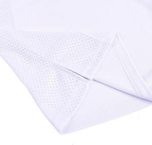 Custom football jersey <b>white</b> with <b>black</b> <b>stripes</b> short sleeve v neck breathable sports <b>shirt</b> for training <b>and</b> games - Product Image 5