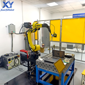 Système de formation pour <span class=keywords><strong>robot</strong></span> de soudage <span class=keywords><strong>FANUC</strong></span> M-10iD/12, 12 kg, 1441 mm, avec torche Apollo 500, suivi de la couture laser, projet d'enseignement - Product Image 5