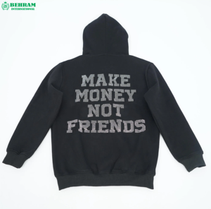 Meilleur fabricant de sweats à capuche et de sweat-shirts unisexes personnalisés à fermeture éclair intégrale, 100% coton, respirants, à séchage rapide, pour l'hiver - Product Image 4