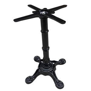 Traditional Cast Iron <b>Table</b> Legs with 4 Decorative Prongs for <b>Dining</b> Kitchen Hotel and Hospital Furniture CHBCF018 - Product Image 2