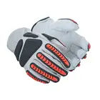 Guantes de Trabajo de Cuero de Seguridad Premium Resistentes con Forro TPR Impact para Hombre, Personalizados con Logotipo, para Conductor e Industria - Product Image 2