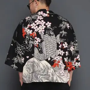 Özel coats i mont farklı stilleri şeytan Slayer Kimetsu hiçbir Yaiba Cosplay T Shirt pelerin Anime Kimono Haori Yukata Cosplay