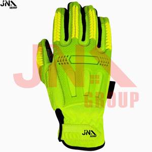 Gants de travail industriels anti-vibration robustes Gants d'impact TPR Gants de sécurité Fabricant et exportateur - Product Image 3