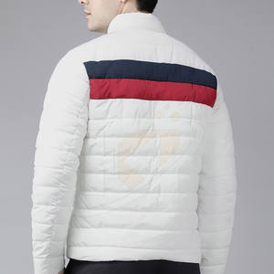 แจ็กเก็ตขนเป็ดแขนยาวสำหรับผู้ชายเสื้อแจ็คเก็ตขนเป็ดพิมพ์โลโก้ตามสั่งสำหรับฤดูหนาว - Product Image 3