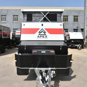 Nuevo y ligero Mini Teardrop Camper RV Caravan listo para exportar para remolques de viaje - Product Image 6