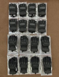 Gants de chasse Logo personnalisé imperméable coupe-vent anti-coupure gants demi-doigts durs gants de chasse en plein air - Product Image 3