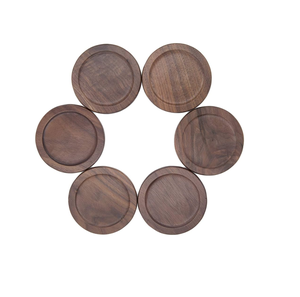 Refroidisseur de vin en bois sous-verre support de stockage bouteille de vin en bois support de présentoir pour au meilleur prix - Product Image 6