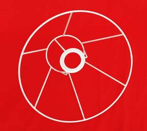 Extra <b>Large</b> Traditional Metal <b>Rings</b> for Floor Lampshades Light Covers Indoor Use Wholesale Pendant Lampshade Powder-Coated - Product Image 4