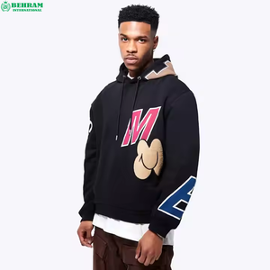 Sweat-shirts pour hommes de haute qualité, vintage, effet délavé, imprimés DTG, avec poche kangourou, 100% coton, doublure en polaire, écologiques, pour l'hiver - Product Image 2