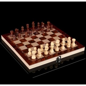 Chất Lượng Sáng Tạo Bằng Gỗ Bàn Cờ Bàn Cờ Vua Backgammon <span class=keywords><strong>Checkers</strong></span> Thiết Lập Bằng Gỗ Hội Đồng Quản Trị Trò Chơi Giáo Dục Đồ Chơi Cho Bán Nóng - Product Image 2