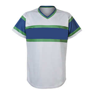 Nuevos uniformes de béisbol y softbol transpirables personalizados Uniformes deportivos sublimados de diseñador coloridos hechos a pedido - Product Image 2