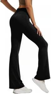 Leggings de sport pour femmes, taille haute, contrôle du ventre, yoga, entraînement, pantalon de gym, extensible, coupe ajustée, respirant, coton doux, confortable à porter - Product Image 4