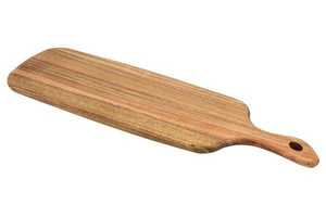 Tabla de cortar de madera hecha a mano de alta calidad Mezcla perfecta de encanto rústico y utilidad moderna para utensilios de cocina - Product Image 5