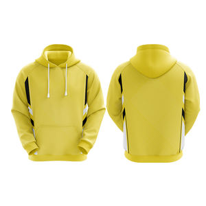 Sweat à capuche de sport en polyester 100% pour hommes, pull athlétique à séchage rapide, conception par sublimation, vêtements d'entraînement de gymnastique imperméables, personnalisables - Product Image 2