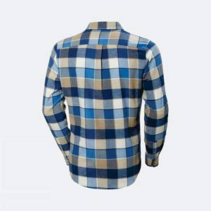 เสื้อเชิ้ตรัดรูปแขนยาวสำหรับผู้ชาย, เสื้อเชิ้ตกลางแจ้งแขนยาวพิมพ์ลายสำหรับผู้ชาย - Product Image 6